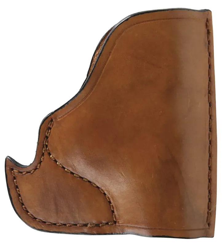 Bulldog Tan Leather Ambidextrous Holster for Micro Pistols (Ruger LCP/Walther PPK)