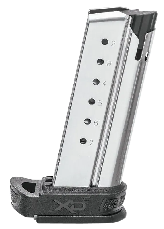 Springfield Armory XD-E 7rd Extended Sleeve .45 ACP Stainless Steel Magazine