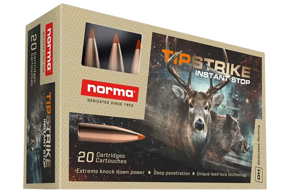 Norma Ammunition Tipstrike 280 Rem 160gr Polymer Tip - 20/Box