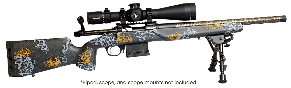 Iota Outdoors Venatic Carbon 6.5 PRC Rifle with Fluted Barrel and EKO Carbon Fiber Stock