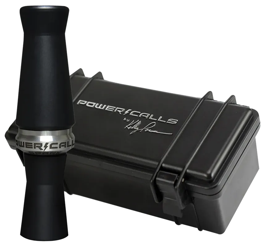Stealth Black Acrylic Goose Call: Power Calls 28851 Specklebelly Attractor