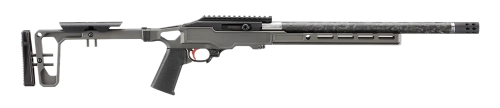 Ruger 10/22 Carbine 22 LR with Stainless Steel Barrel and Gray Birch Chassis