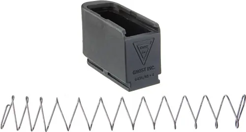 GLOCK 43X/48 +4 Rounds Black Ghost MOAB Magazine Extension