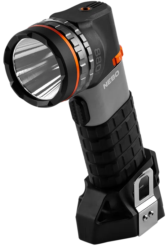 NEBO Luxtreme SL50 Black LED Flashlight - 50/250/450 Lumens