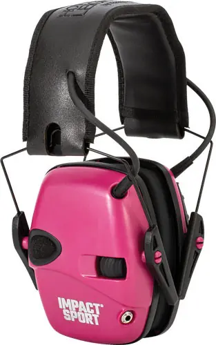 Youth Electronic Muff - Howard Leight Impact Sport Pink