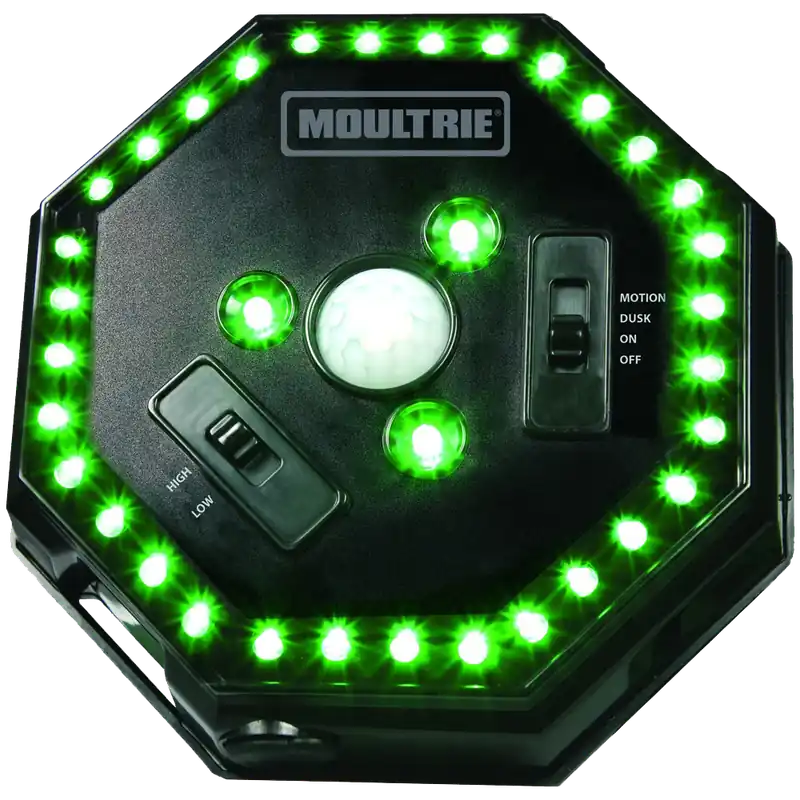 Moultrie MFA12651 Hog Feeder Light with Black Green Filter, 30 ft Range