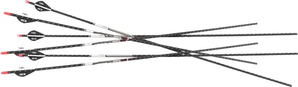 Easton FMJ 5mm 400 Arrows with 2" Blazer Vanes - 6 Pack