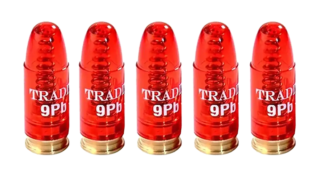 Traditions ASM9 9mm Snap Caps with Brass Base - 5 Pack