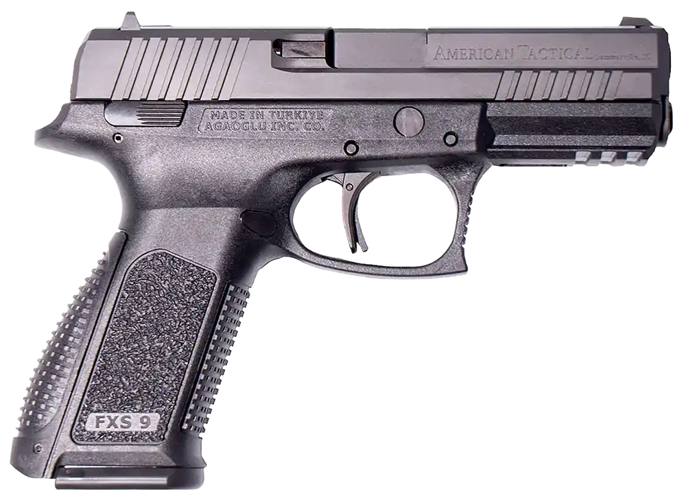 ATI ATIGFX910 FXS-9 9mm Luger Pistol with Black Nitride Slide and Polymer Frame