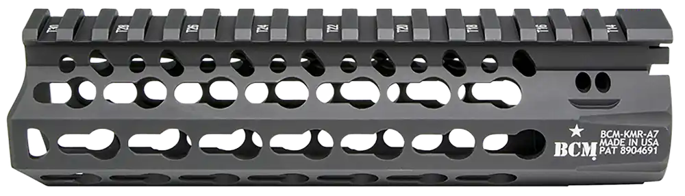 BCM KMR Alpha 7" Keymod Handguard - Black Anodized Aluminum for AR-15