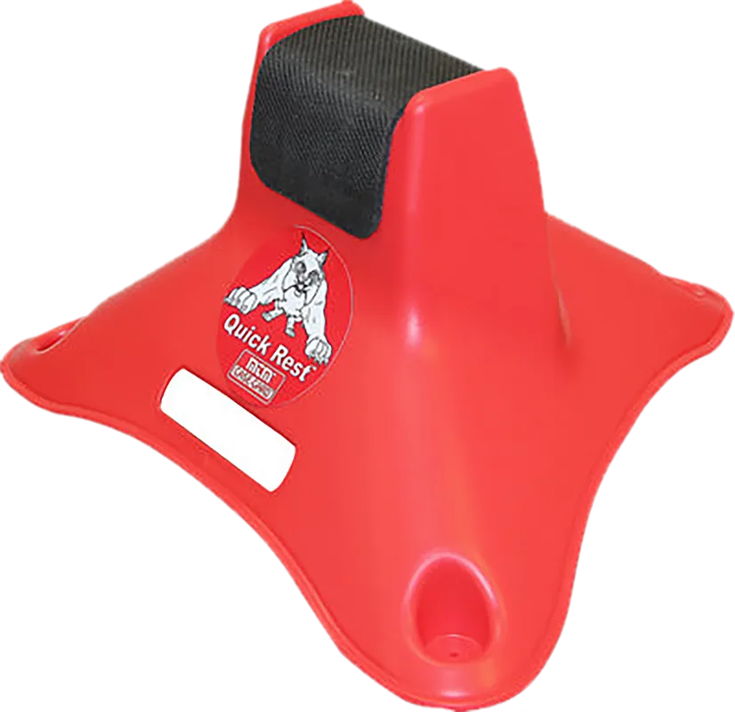 MTM Case-Gard QR30 Quick Rest - Red Plastic Rifle Support