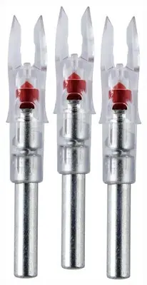 GT-Series Red 3-Pack Nocturnal Lighted Nock