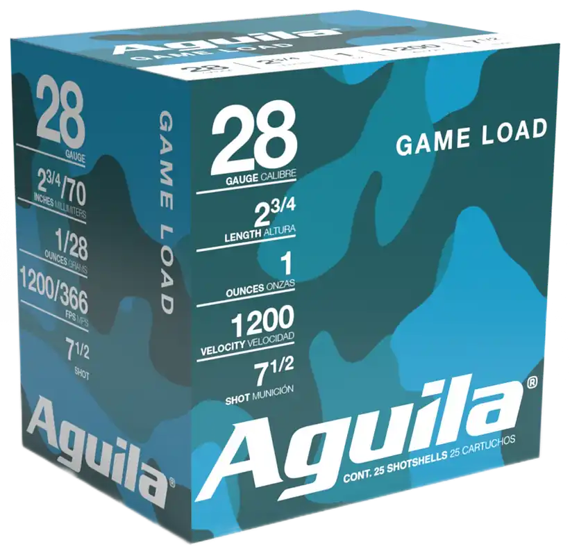 Aguila 28 Gauge Birdshot 7.5 Shot 25 Rounds per Box