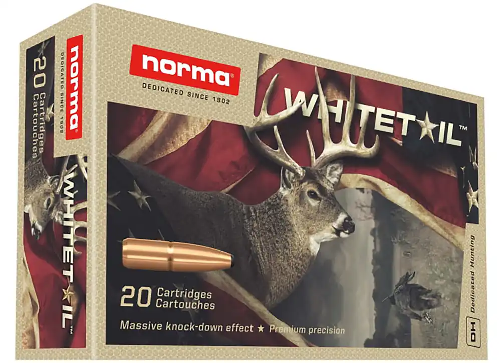 Norma Ammunition 6.5 Creedmoor 140gr PSP for Whitetail Hunting - 20 Rounds/Box