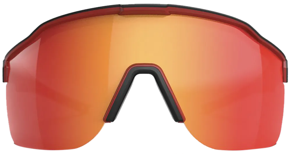 Glock Tactical Glasses with Red Mirror Lens and Black Frame