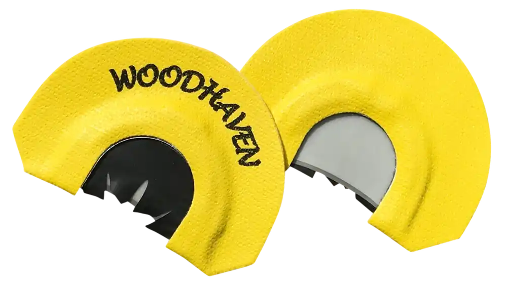 Woodhaven WH103 Black Reactor Triple Reed Turkey Call - Yellow