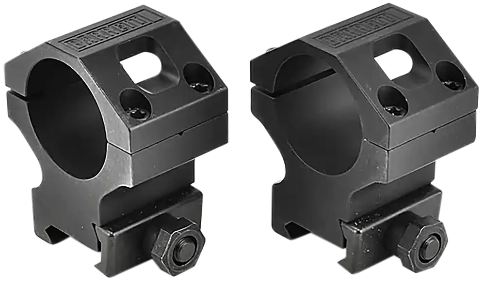 Barrett 13323 ZERO-GAP 30mm High Black Anodized Rings