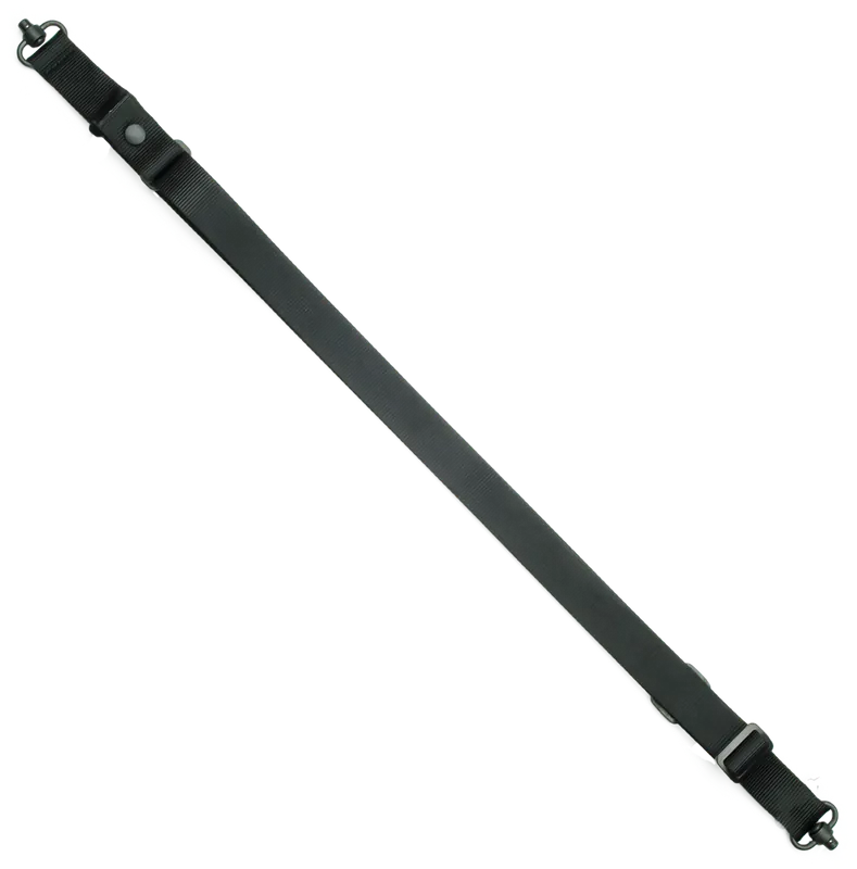 GrovTec US Inc GTSL53 Adjustable Three Point Tactical Rifle/Shotgun Sling - Black Webbing