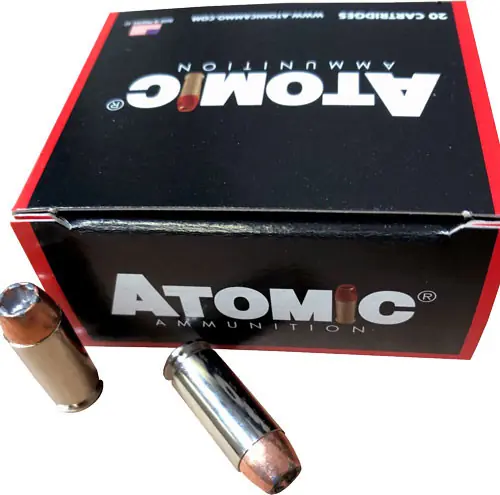 Atomic 10mm 155gr Bonded JHP - 20 Rounds per Box, 10 Boxes per Case