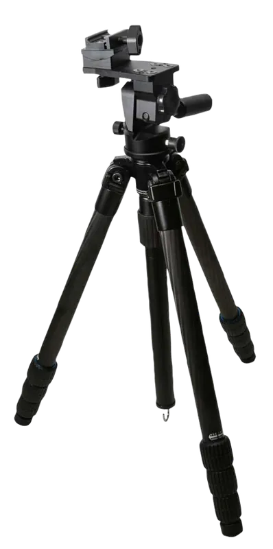 KOPF Jager KJ85004K K800 Carbon Fiber Tripod with Adjustable Reaper Rail and 4-Level Leg Extension