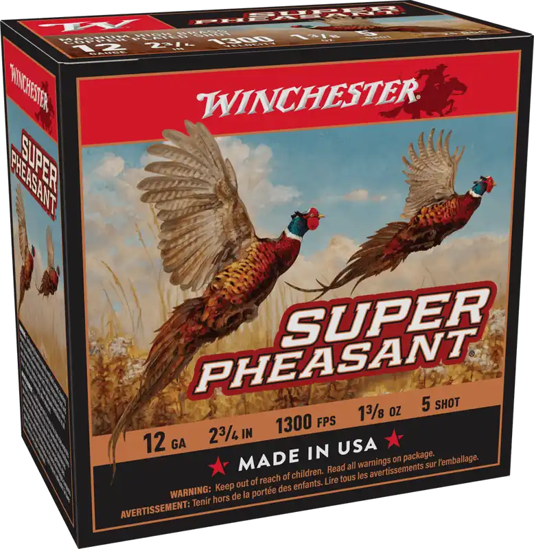 Winchester Super Pheasant Magnum 12 Gauge Ammo - 25 Rounds