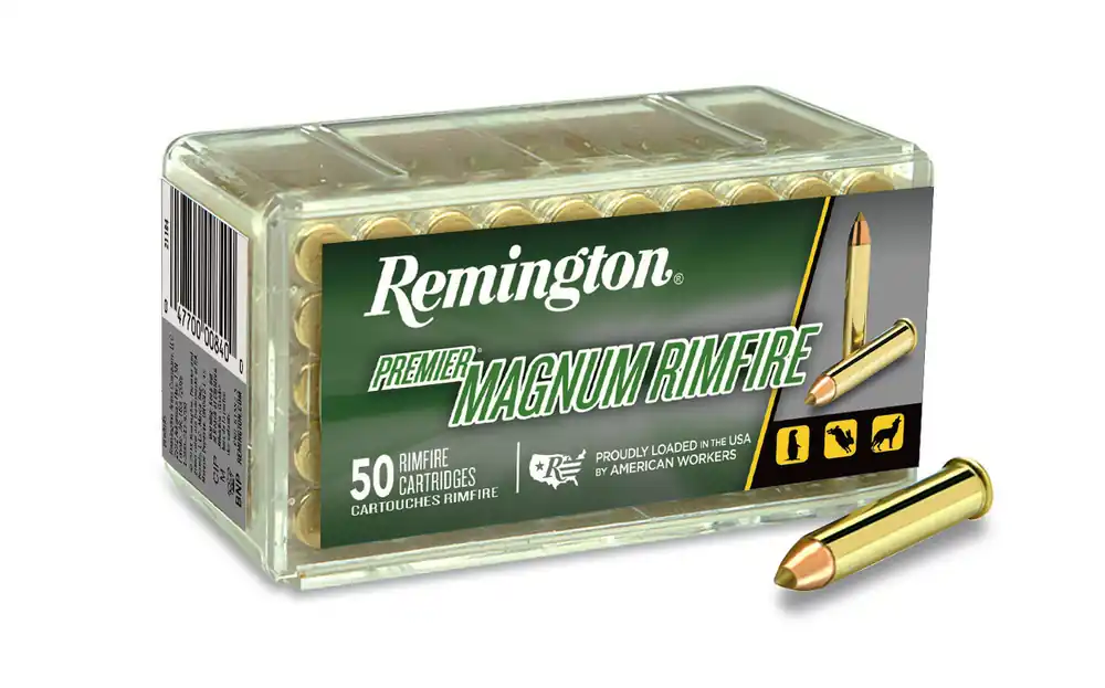 Remington Premier Magnum Rimfire 17HMR 17gr AccuTip V - 50 Rounds per Box
