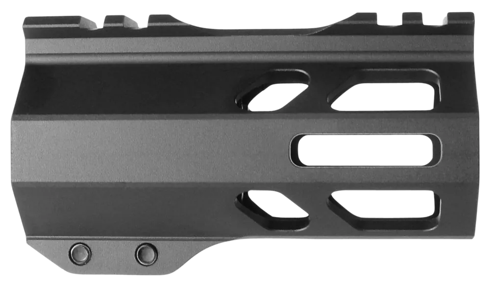 TacFire 4" M-Lok Handguard for AR-15 - Black Anodized Aluminum