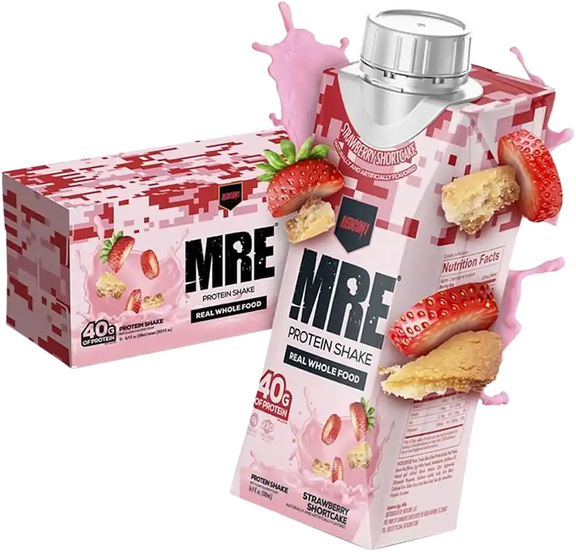Redcon1 MRE Ready to Drink Strawberry Shortcake - 12 Pack