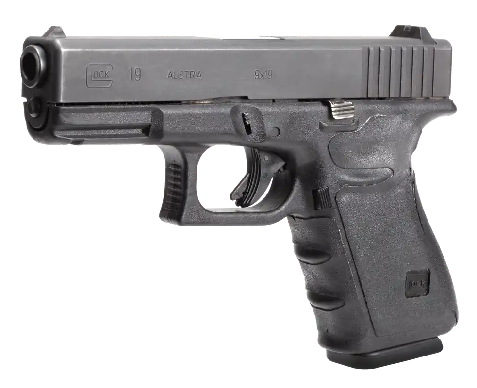 Hogue 17230 Wrapter Adhesive Grip for Glock Gen3 Models - Textured Black Rubber