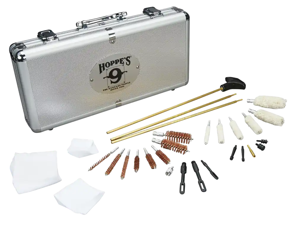 Hoppe's UAC102 Deluxe Multi-Caliber Cleaning Kit for Rifles, Shotguns, and Pistols