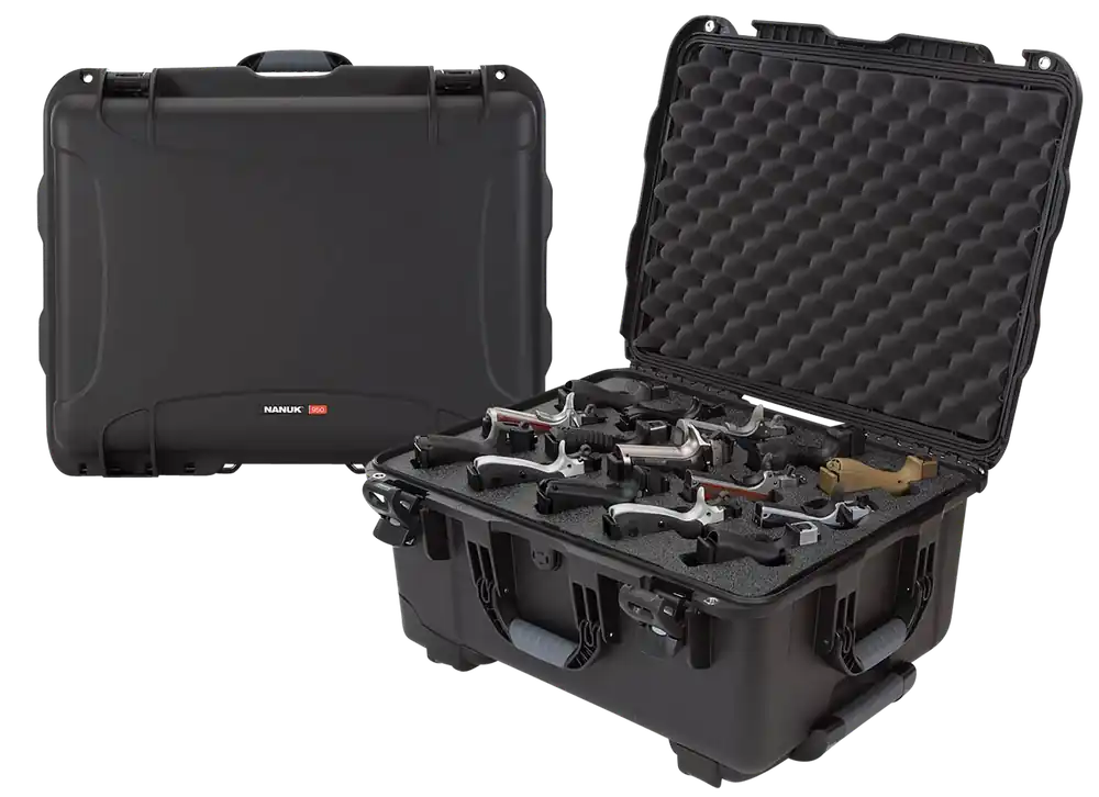 NANUK 95015UP1 Protective Case with Foam Insert for 15 Units