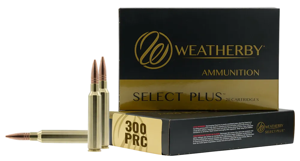 Weatherby Select Plus 300PRC 195gr Hammer Custom Ammunition - 20 Rounds per Box