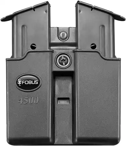 Double Mag Pouch for .45ACP Single Stack Belt Style by Fobus