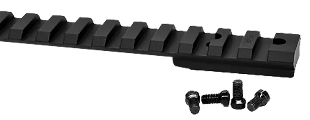 Warne V48915MOA Vapor Picatinny Rail for Ruger American Rimfire, 15 MOA, Black Anodized Aluminum