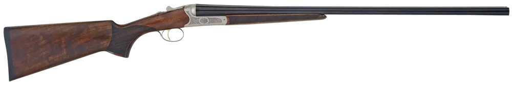 TriStar 38116 Bristol 16 Gauge Shotgun with Engraved Silver and Gold Inlay, Turkish Walnut Stock, and 5 MobilChoke