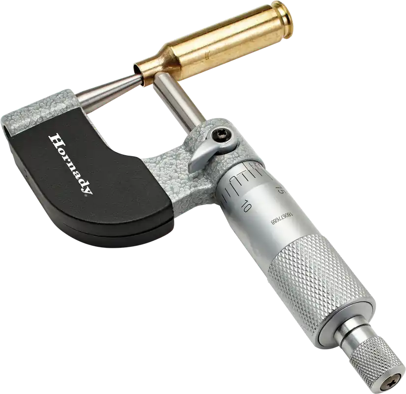 Hornady Vernier Ball Micrometer - Silver Stainless Steel 050059