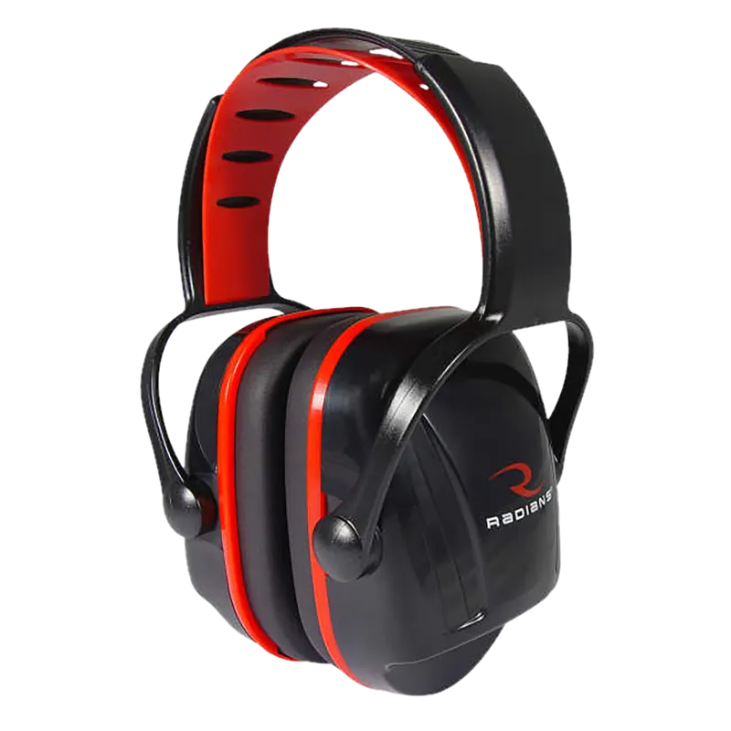 Radians X-Caliber Youth Hearing Protection, 22 dB, Black, 1 Pair