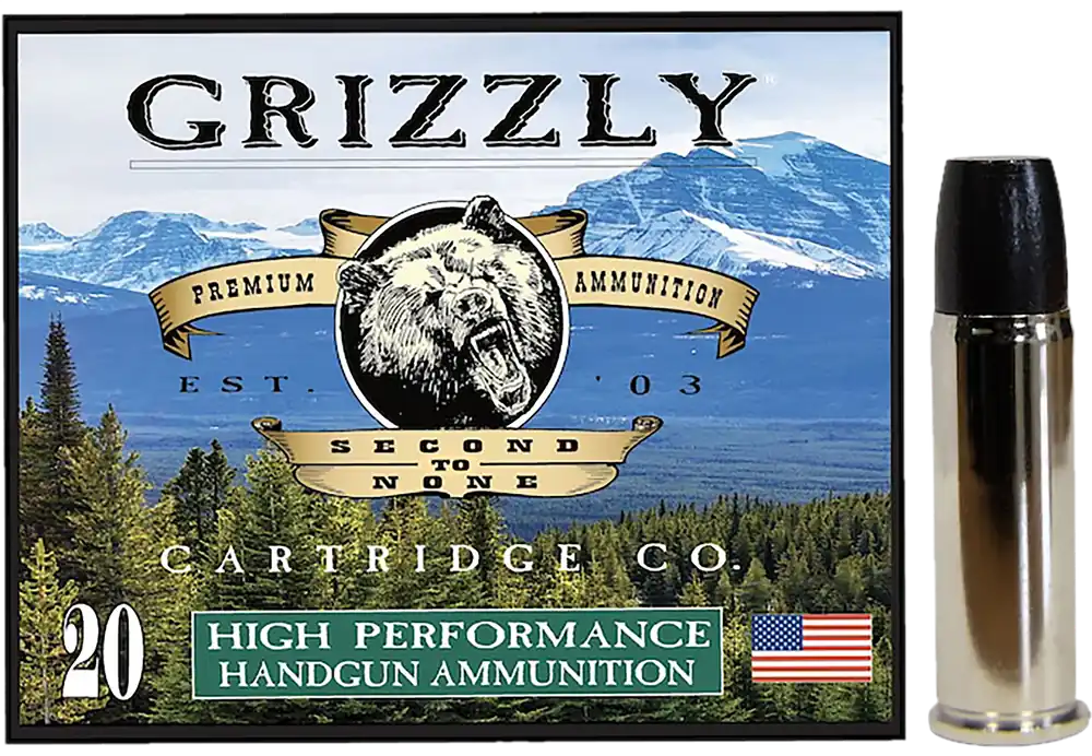 Grizzly Ammo 44Mag+P+ 355gr WLNGC 20/Box