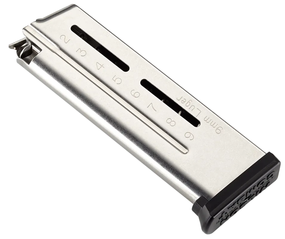 Wilson Combat 5009C9 ETM 9rd 9mm Luger Magazine for 1911 Elite Tactical Compact Stainless Steel