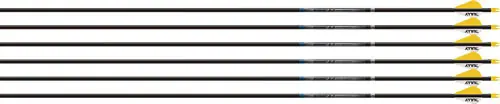 Easton Sonic 6.0 300 Arrows with 2" Bully Vanes - 6 Pack
