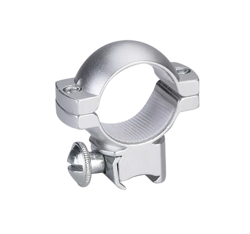 Traditions A797MA 1" Medium Silver Matte Scope Rings for 3/8" Grooved Receiver