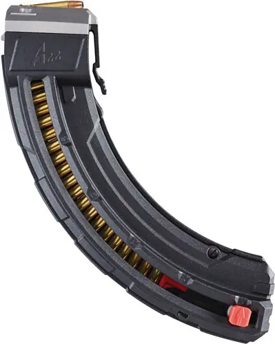 Savage A22 Magazine: Black Butler Creek Steel Lips 25-Round Capacity