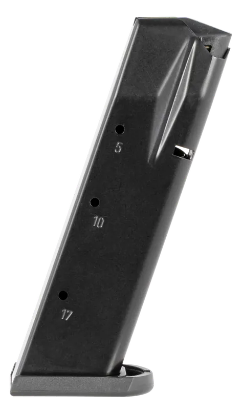 Mec-Gar 17rd 9mm Luger Magazine for Tanfoglio Witness Small Frame - Blued Anti-Friction Coating