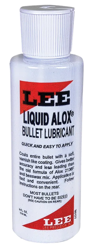 Lee Precision Liquid Alox Bullet Lube 4 oz 90177