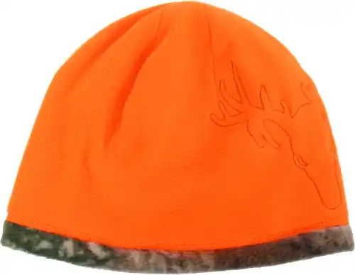Youth Fleece Beanie - Blaze Orange (8-14)