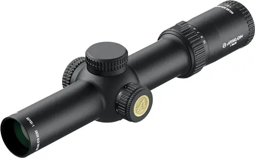 HELOS BTR 1-10X28 MOA Blackathlon Scope with Illuminated ATMR4 Reticle