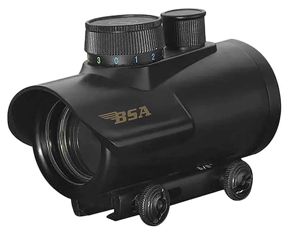 BSA HMRGBD30CP 30mm RGB Dot Sight - Matte Black, 5 MOA