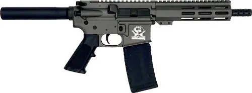 7.5" Nitride Barrel Tungsten AR15 Pistol .223 Wylde