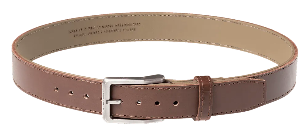 Magpul Tejas 2.0 Gun Belt - Chocolate Brown, 34" Bull Hide, 1.50" Wide