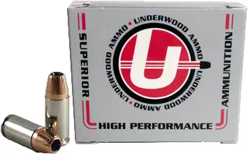 Underwood 9mm Luger +P 124gr XTP JHP Ammo - 20 Rounds per Box, 10 Boxes per Case